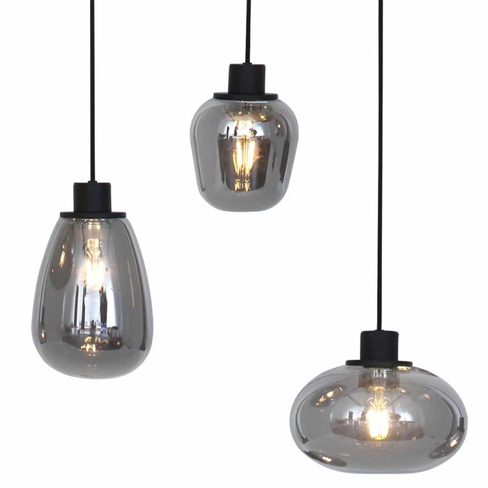 Steinhauer hanglamp zwart