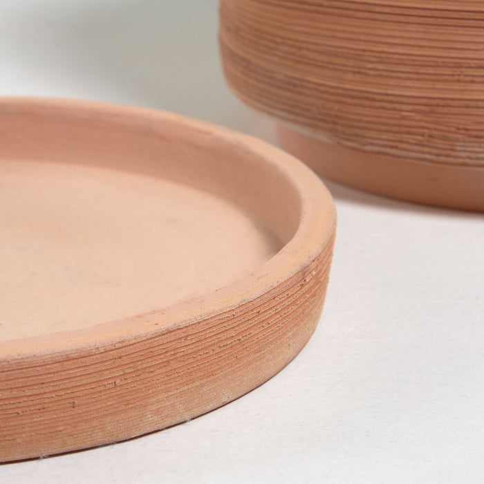 Kave Home Karlina Terracotta Bloempotten - Set van 2