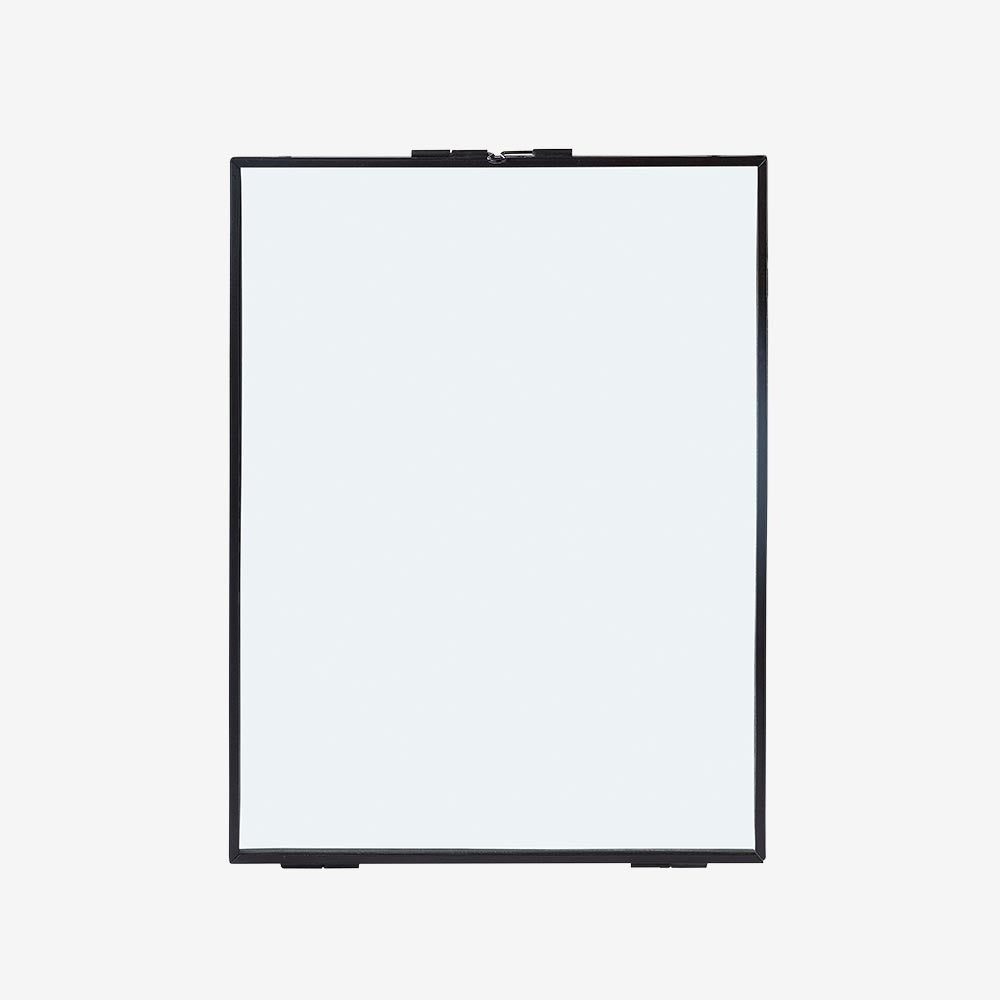 vtwonen Fotolijst Zwart/Metaal Incl. Slot en Leren Koord - 30 x 40 cm