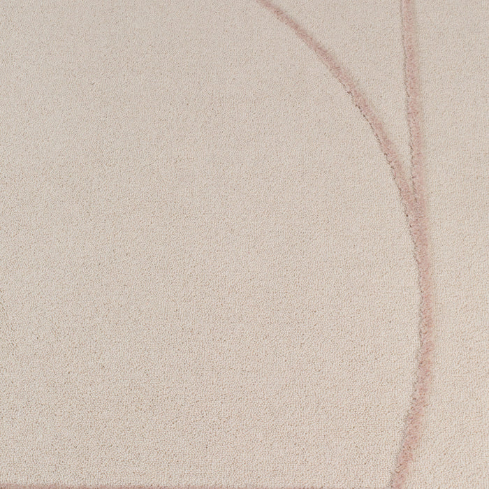 Zuiver Bliss Vloerkleed Natural/Pink