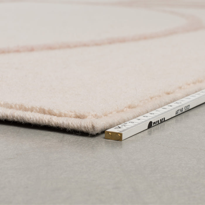 Zuiver Bliss Vloerkleed Natural/Pink