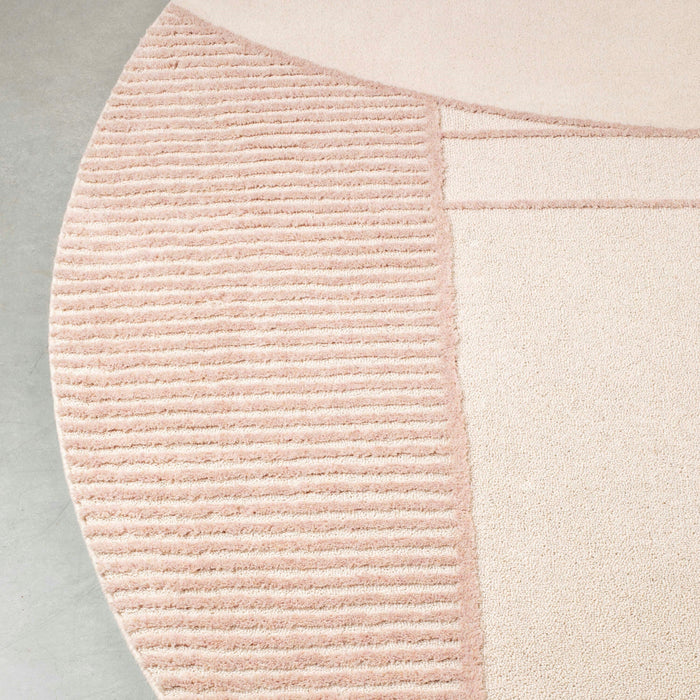 Zuiver Bliss Vloerkleed Natural/Pink