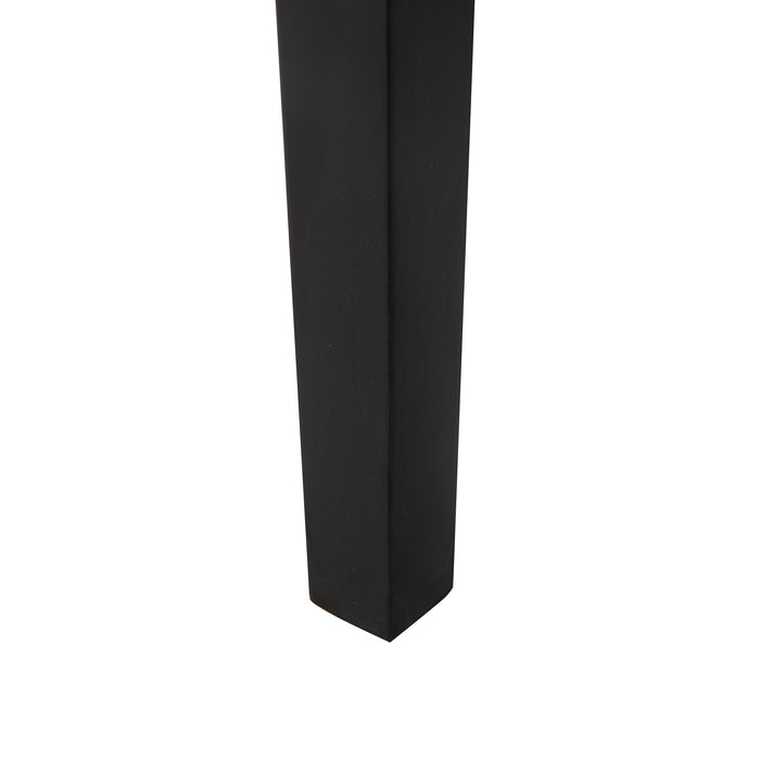 Beliani - YORKTON - Hocker - Zwart - Fluweel