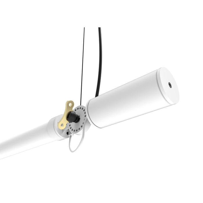 Tonone Mr Tubes Single hanglamp LED Smokey Black