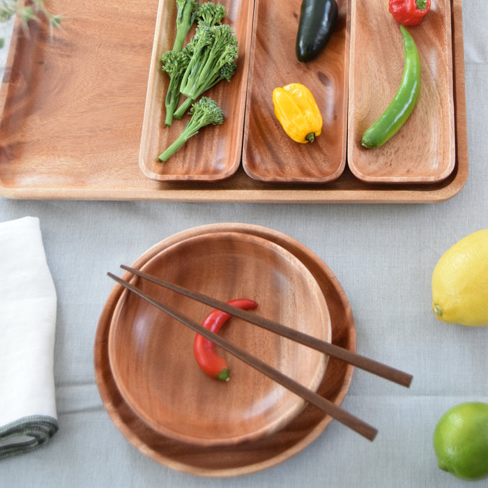 Khaya houten kommetje - tapasschaaltje Ø 16 cm