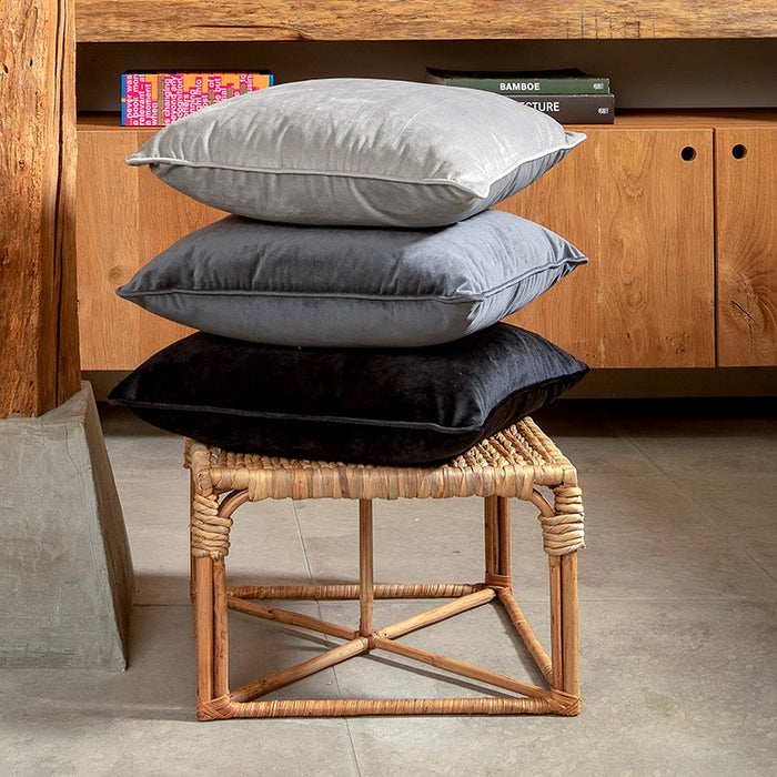 Dutch Decor sierkussen FINN - 45x45 cm Charcoal Gray