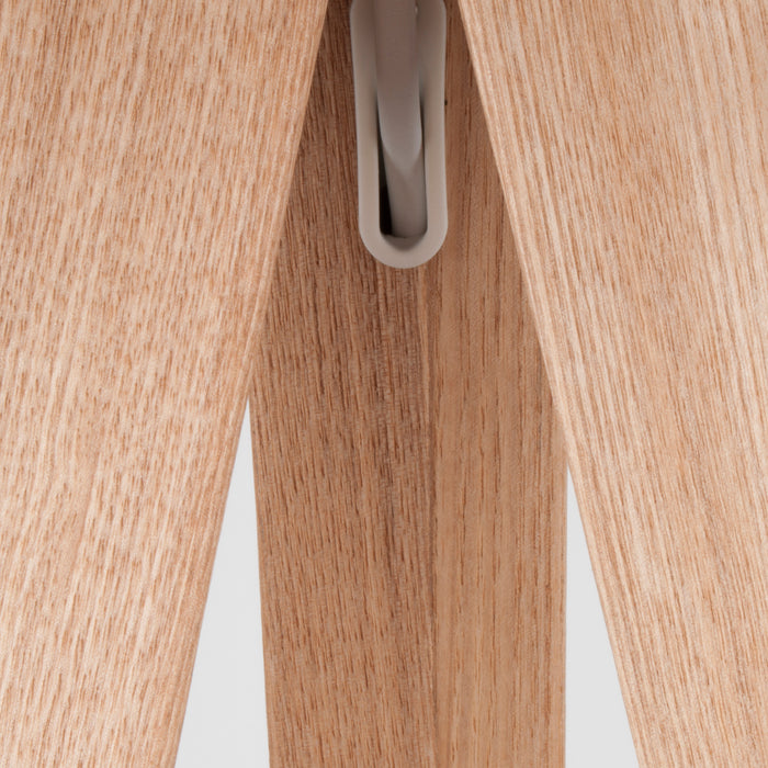 Zuiver Tripod Vloerlamp - Wit / Naturel