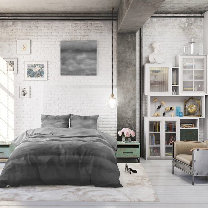Sleeptime Dekbedovertrek Marcus Antraciet-140x200|220