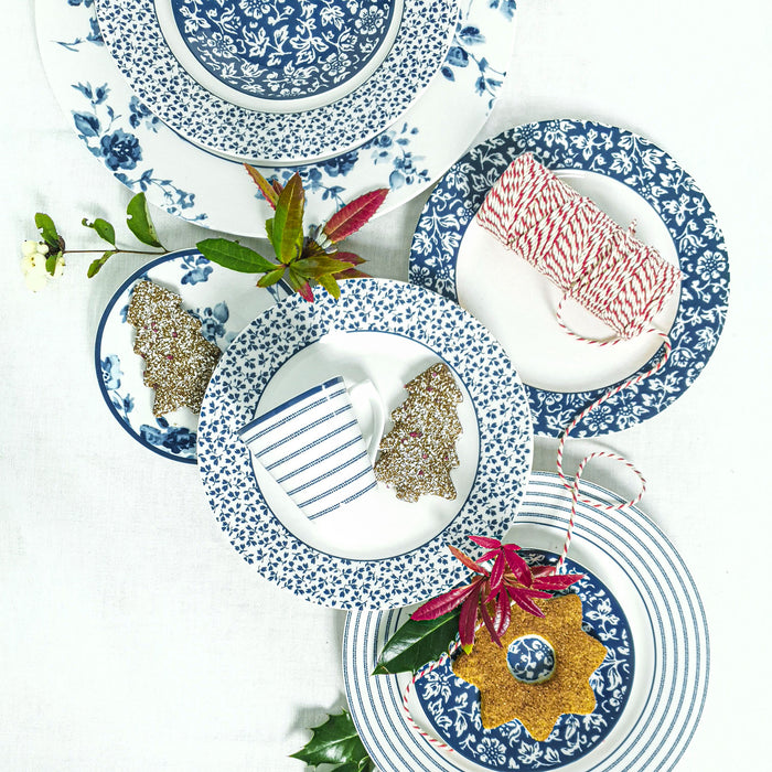 Laura Ashley Blueprint Floris Candy Stripe Mini Mok 0,24 L - 2 st.