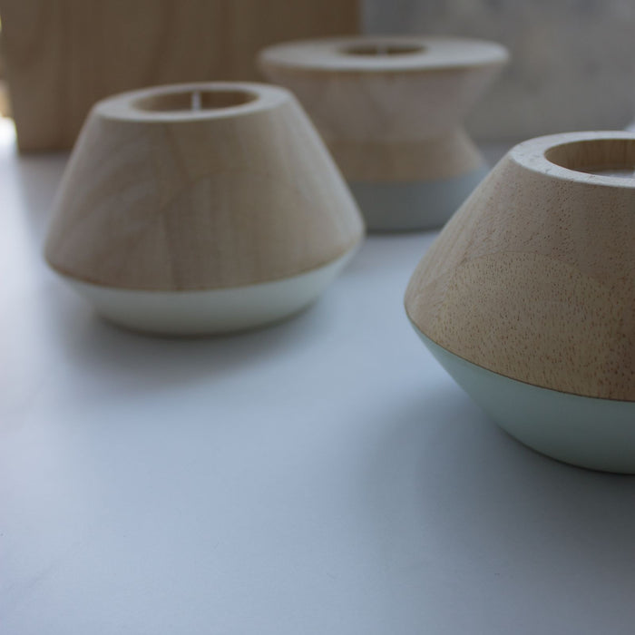 Hout Maysa Bum Theelichthouder