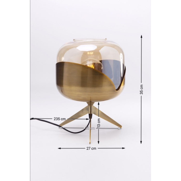 Kare Design Goblet Ball Tafellamp 1-Lichts - Goudkleurig