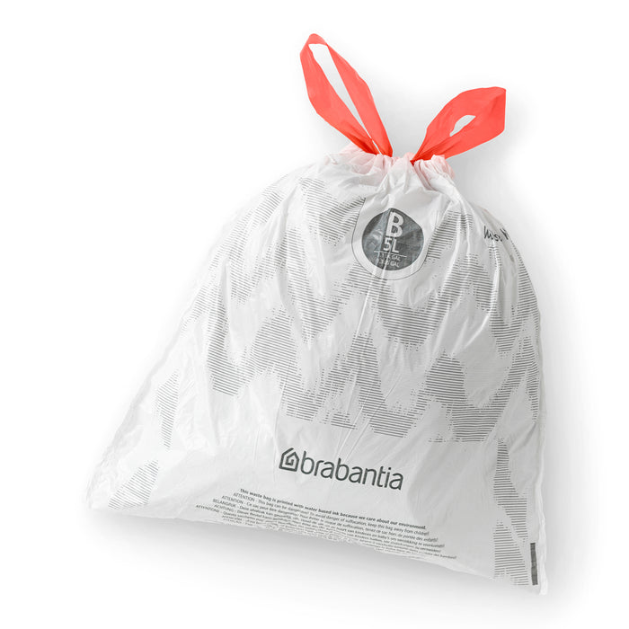 Brabantia Type B PerfectFit Jaarverpakking Afvalzak 5 Liter - 200 Stuks