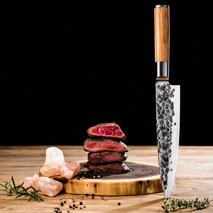 Forged Olive Koksmes 20,5 cm