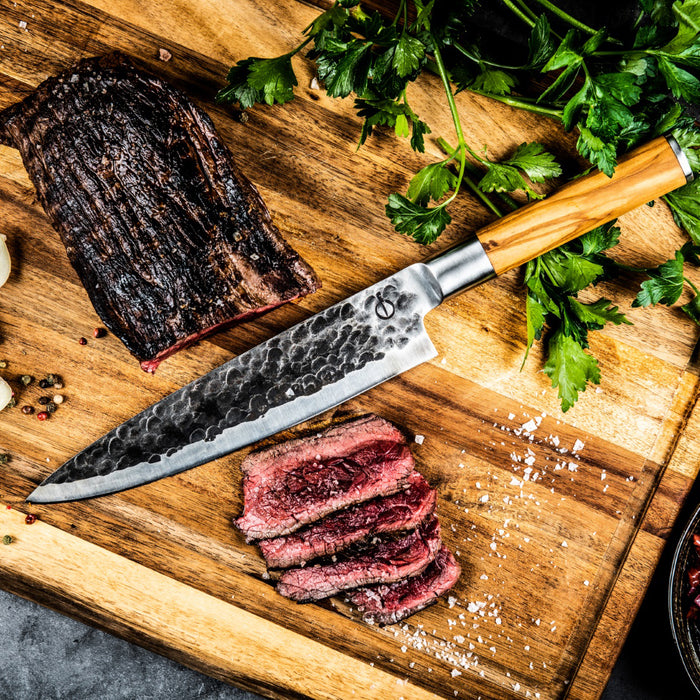 Forged Olive Koksmes 20,5 cm