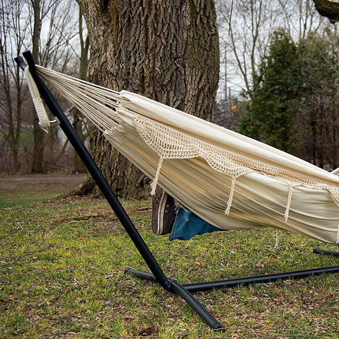 Vivere Combo Tweepersoons Hangmat met Standaard