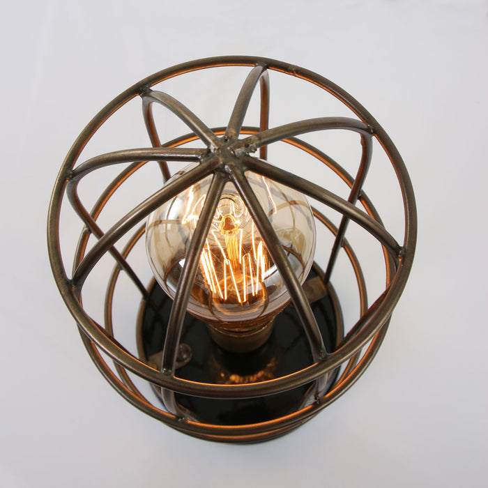 Light & Living Tafellamp CARANDIRA - Zwart Brons -M