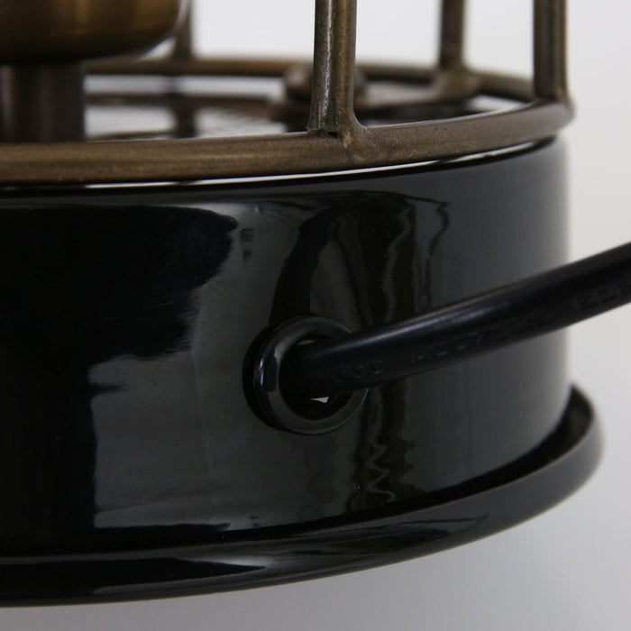 Light & Living Tafellamp CARANDIRA - Zwart Brons -M