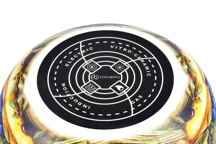 Edenberg Classic Line - 8-delige Luxe Emaille Pannenset