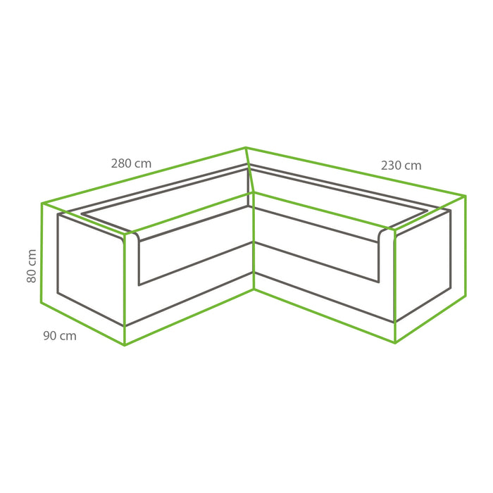 Winza Outdoor Covers Premium Loungesethoes 280 x 230 cm