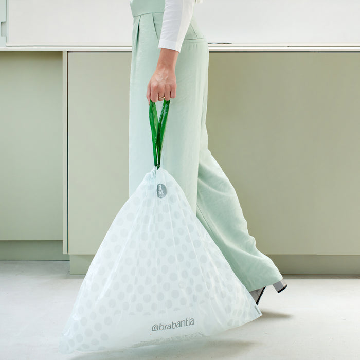 Brabantia Type G PerfectFit Jaarverpakking Afvalzak 23-30 Liter - 120 Stuks