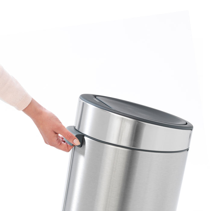 Brabantia Touch Bin New Afvalemmer 30 Liter Vingerafdrukvrij