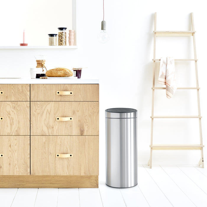 Brabantia Touch Bin New Afvalemmer 30 Liter Vingerafdrukvrij