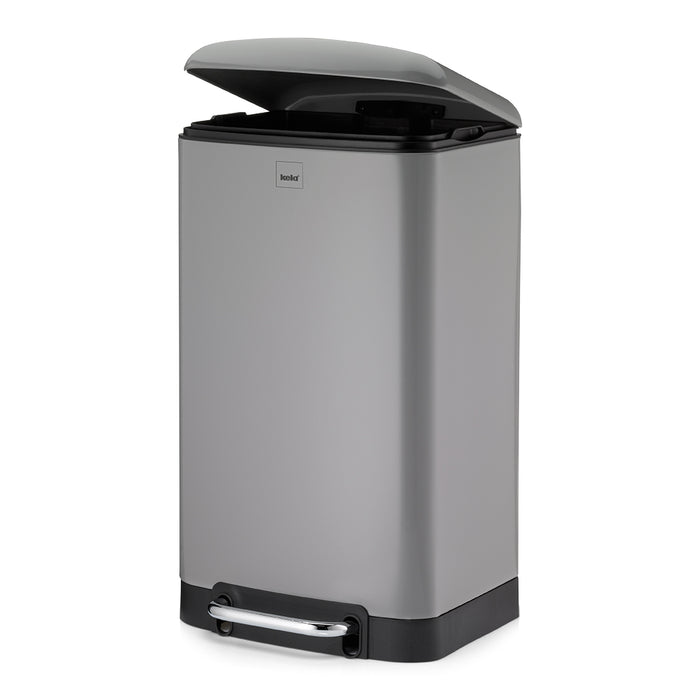 Kela Davino Pedaalemmer Silent Close 30 L - Grijs