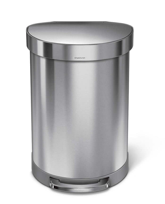 Simplehuman Semi-Round Pedaalemmer 60 Liter