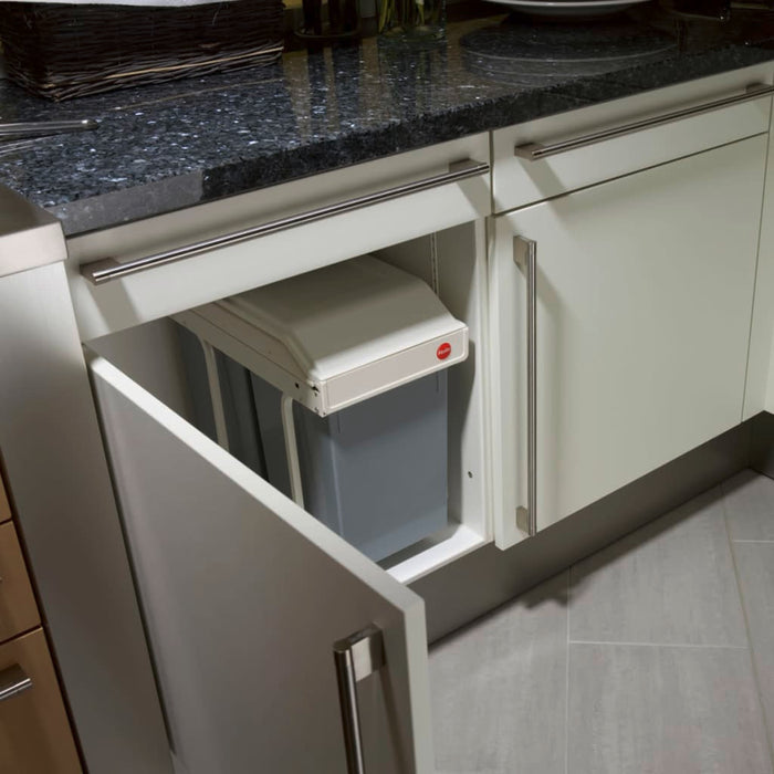 Hailo Multi-Box Duo L Inbouwprullenbak - 2x14L - wit