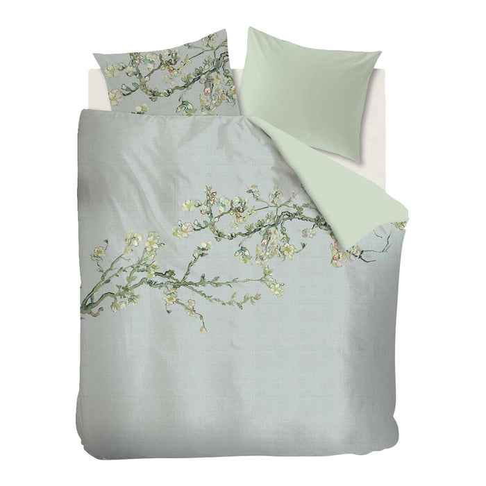 Beddinghouse x Van Gogh Museum Blossom Dekbedovertrek 200 x 200/220 cm - Grijs
