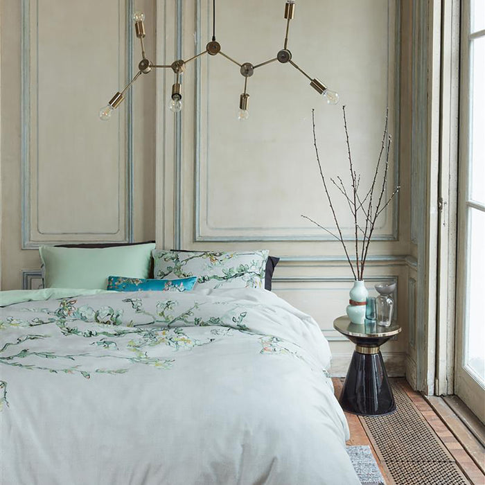 Beddinghouse x Van Gogh Museum Blossom Dekbedovertrek 200 x 200/220 cm - Grijs