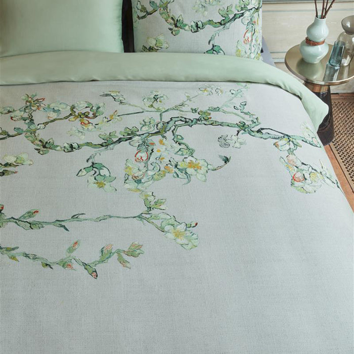 Beddinghouse x Van Gogh Museum Blossom Dekbedovertrek 200 x 200/220 cm - Grijs