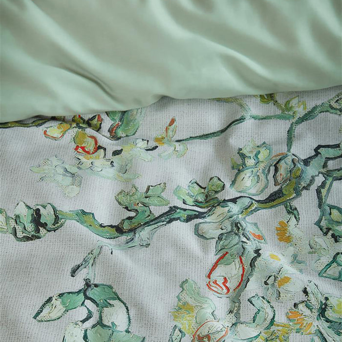 Beddinghouse x Van Gogh Museum Blossom Dekbedovertrek 200 x 200/220 cm - Grijs