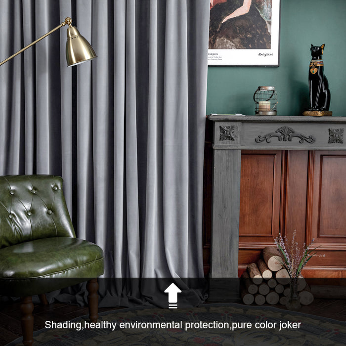 LW Collection Kant en klaar gordijnen grijs 140x240cm