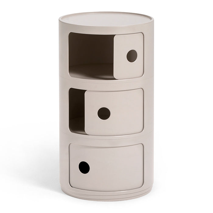 Kartell Componibili BIO Kast - 3 Modules - Crème