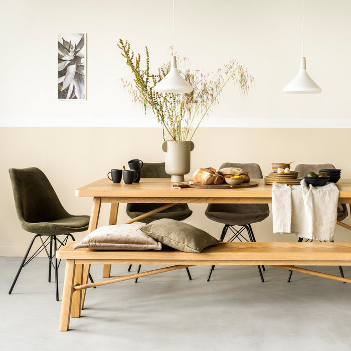 vtwonen Serviesset 16-delig - Mat Zwart