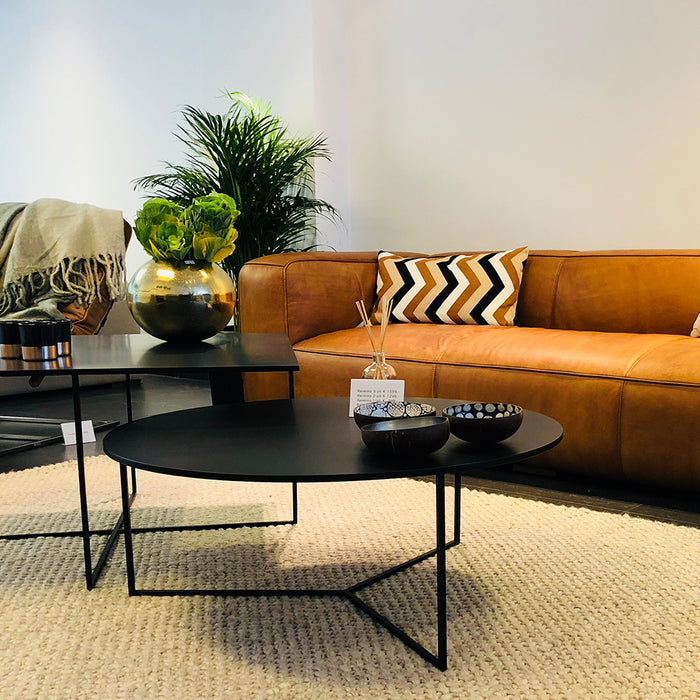 COSE interior Ravenna 3-Zits bank 100% Leder