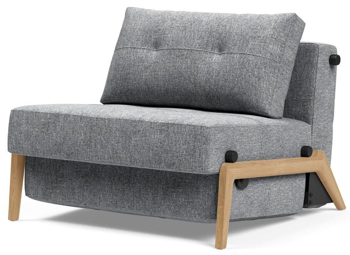 Innovation Cubed Slaapstoel Grijs | Eiken