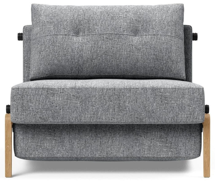 Innovation Cubed Slaapstoel Grijs | Eiken