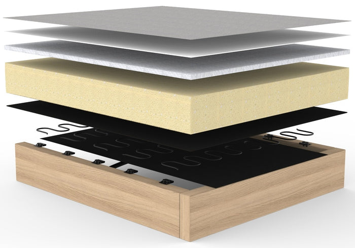 Innovation Cubed Slaapstoel Grijs | Eiken