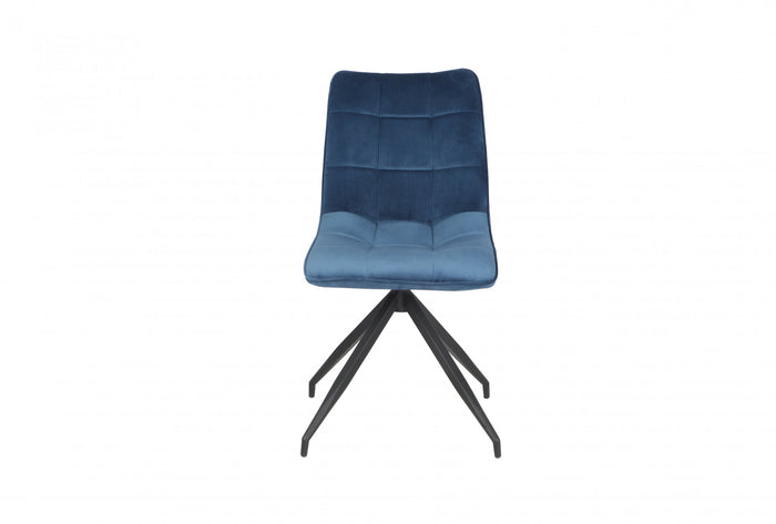 Furnihaus Eetkamerstoel Alex - Blauw - Set van 2