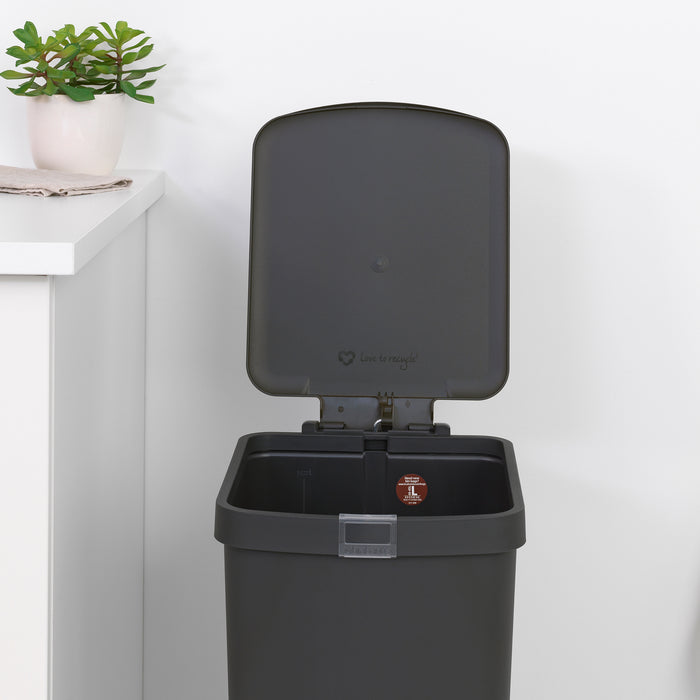 Brabantia StepUp Pedaalemmer 40 Liter - Dark Grey