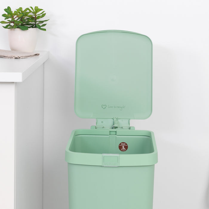 Brabantia StepUp Pedaalemmer 40 Liter - Jade Green