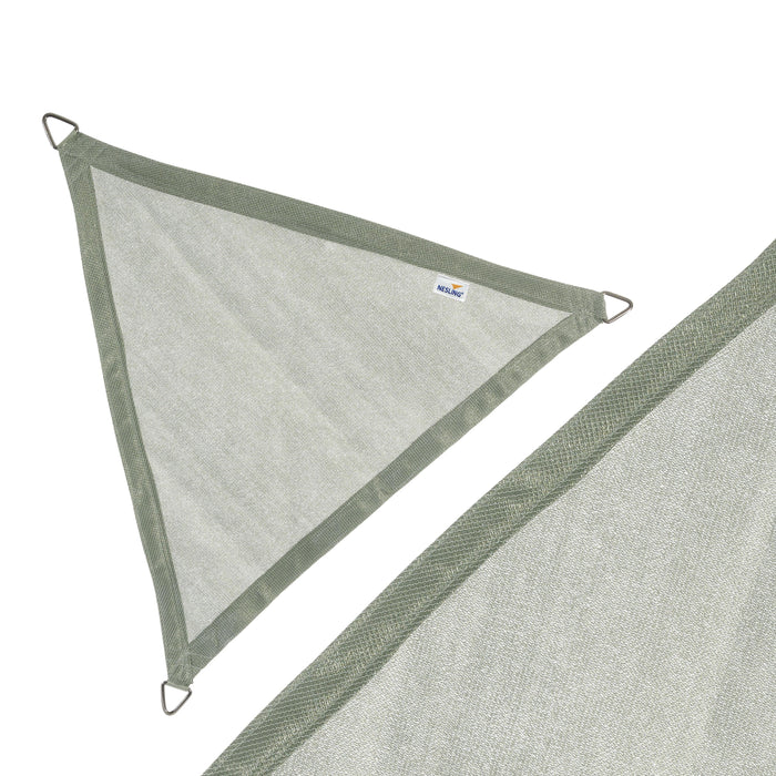 Nesling Coolfit Schaduwdoek - 3,6 x 3,6 x 3,6 meter - Olijf