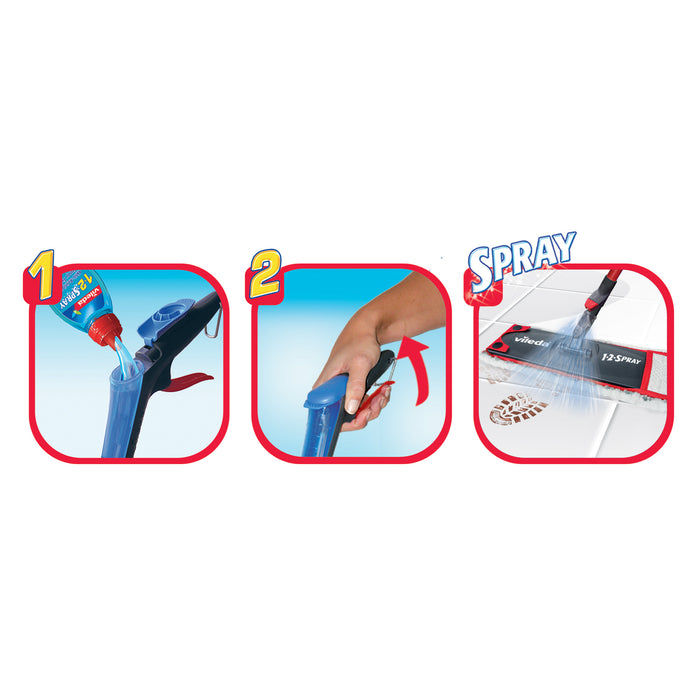 Vileda 1-2 Spray Vloerwisser