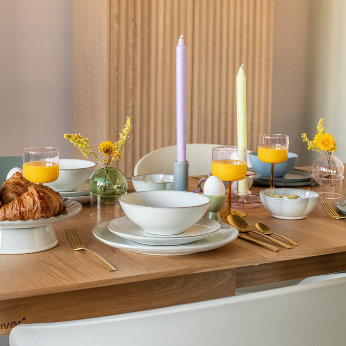 HAY Tint Wijnglazen 2 st. - 0,25 L - Roze/Geel