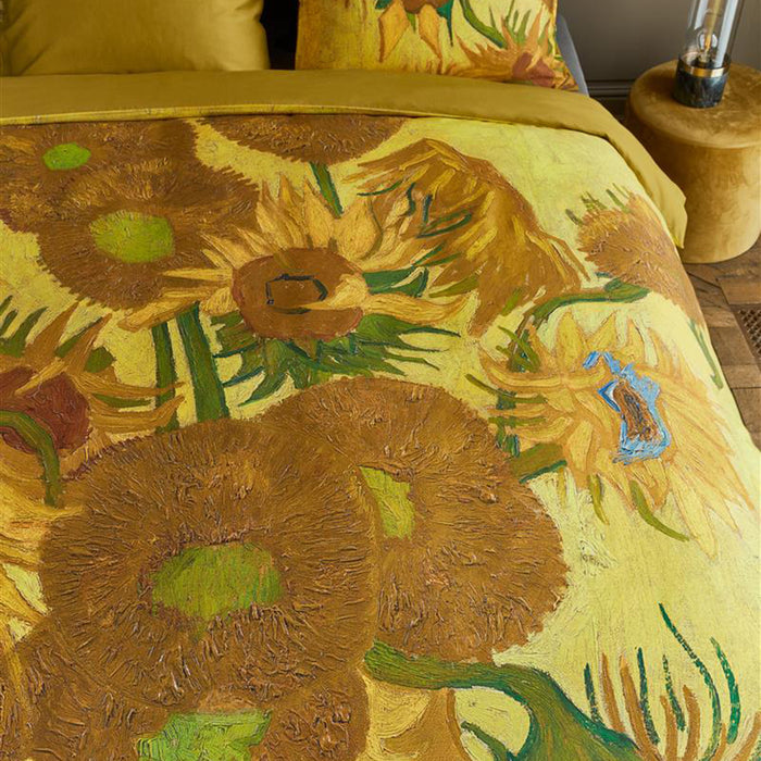 Beddinghouse x Van Gogh Museum Tournesol Dekbedovertrek 240 x 200/220 cm - Geel