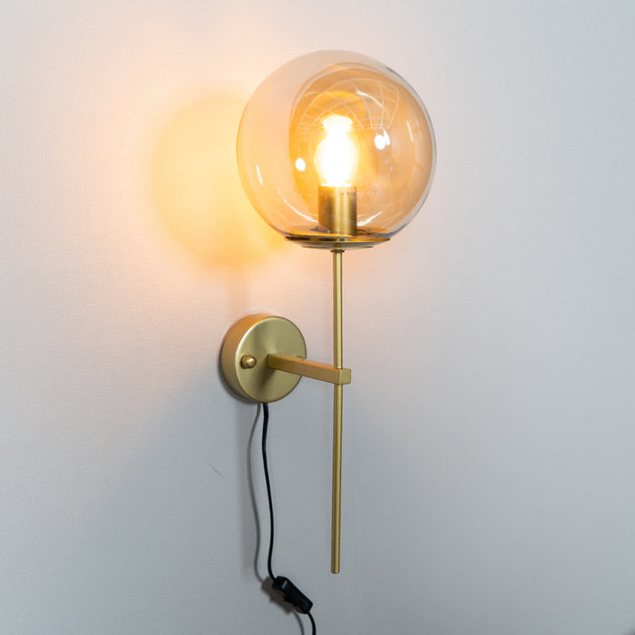 Bronx71 Wandlamp Up 1-lichts Amber