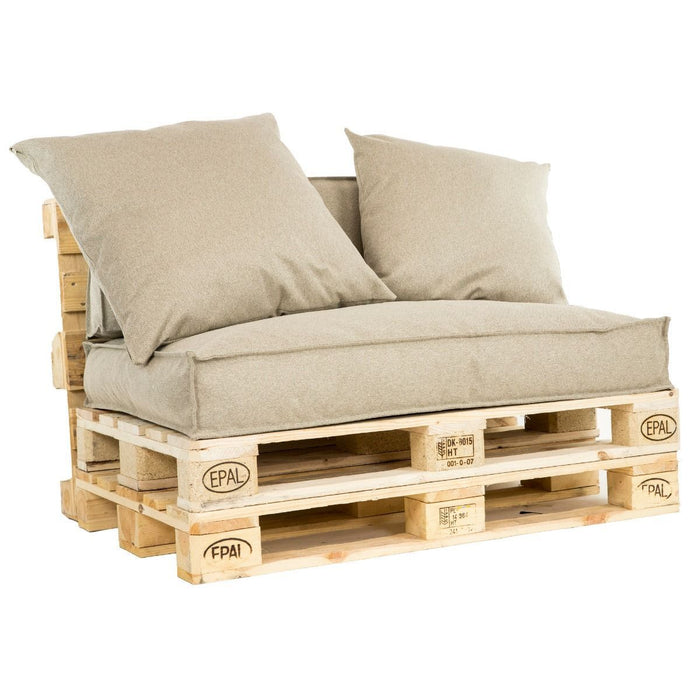 2L Home & Garden Tuin Sierkussen Metro Lounge Beige - 60 x 60cm