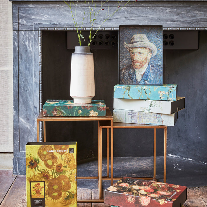 Beddinghouse x Van Gogh Museum Wild Roses Dekbedovertrek 240 x 200|220 cm - Groen